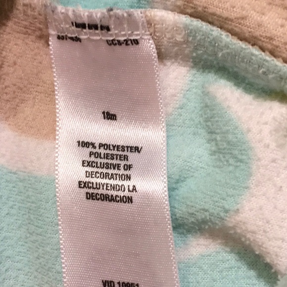 Carter’s Footed Onesie Zip-Up PJs - Picture 5 of 5